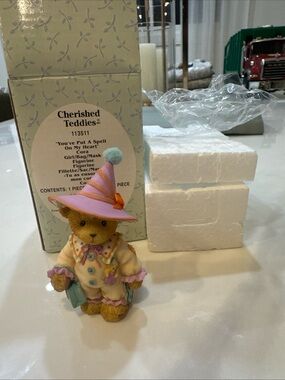 Cherished Teddies: Cora “You’ve put a spell on my heart” Halloween Figure Enesco